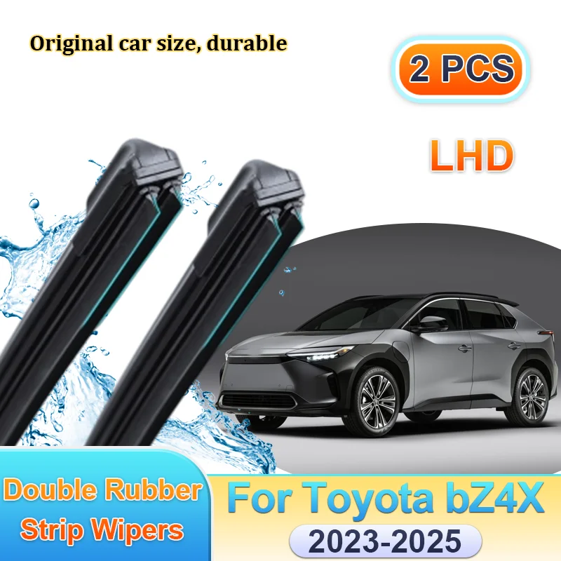 Car Windscreen Wiper LHD For Toyota bZ4X Subaru Solterra 2023-2025 Front Double Rubber Strip Wipers Blades Brushes Accessories
Car Windscreen Wiper LHD For Toyota bZ4X Subaru Solterra 2023-2025 Front Double Rubber Strip Wipers Blades Brushes Accessories
