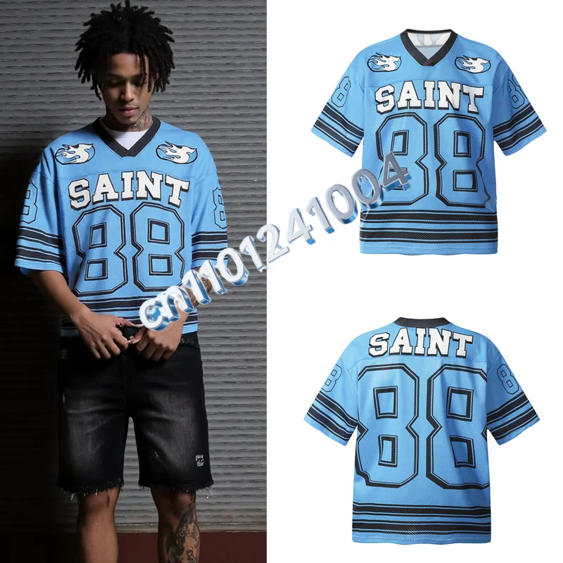 2025 Summer American Baseball Jersey Letter No. 88 Adult Men's Short-sleeved Daily Basketball Sports Breathable T-shirt
2025 Summer American Baseball Jersey Letter No. 88 Adult Men's Short-sleeved Daily Basketball Sports Breathable T-shirt