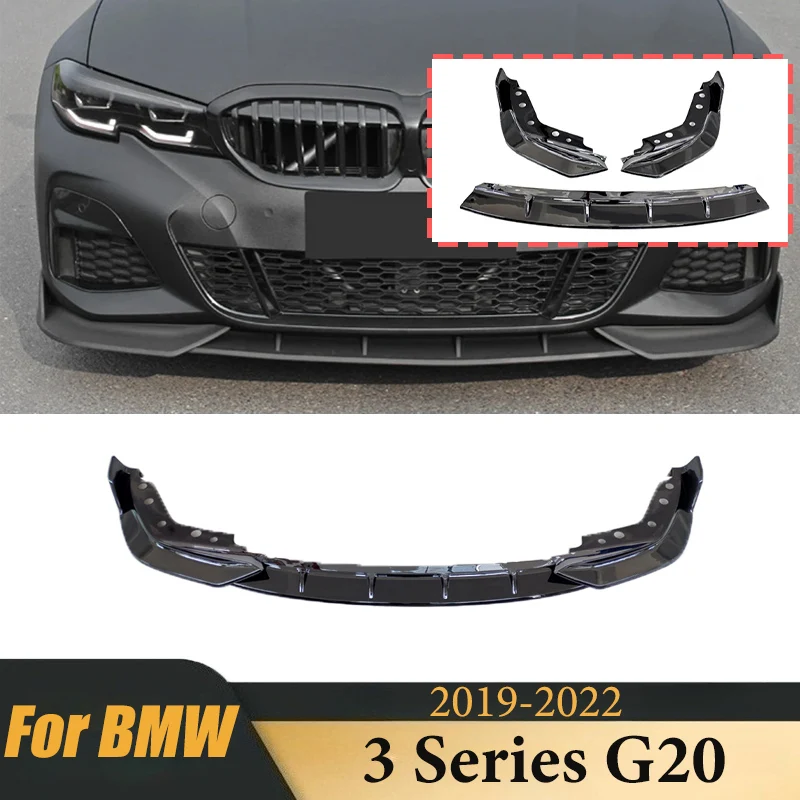 For BMW 3 Series G20 2019 2020 2021 2022 Front Bumper 3 PCS Enclosure Spoiler Splitter Diffuser Body Kits Tuning Protector Cover
For BMW 3 Series G20 2019 2020 2021 2022 Front Bumper 3 PCS Enclosure Spoiler Splitter Diffuser Body Kits Tuning Protector Cover