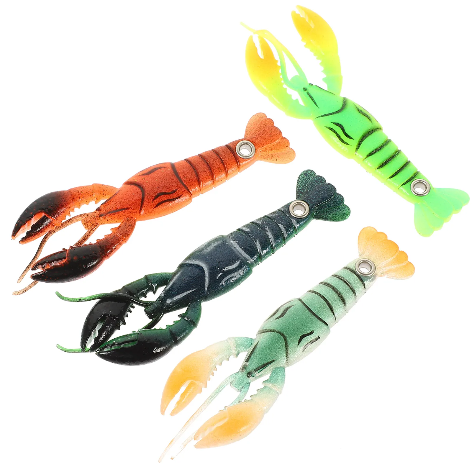 4 Pcs Crayfish Fake Bait 95mm Soft Lure Silicone Durable Portable Fishing Baits Artificial Lures Reusable Tackle
4 Pcs Crayfish Fake Bait 95mm Soft Lure Silicone Durable Portable Fishing Baits Artificial Lures Reusable Tackle