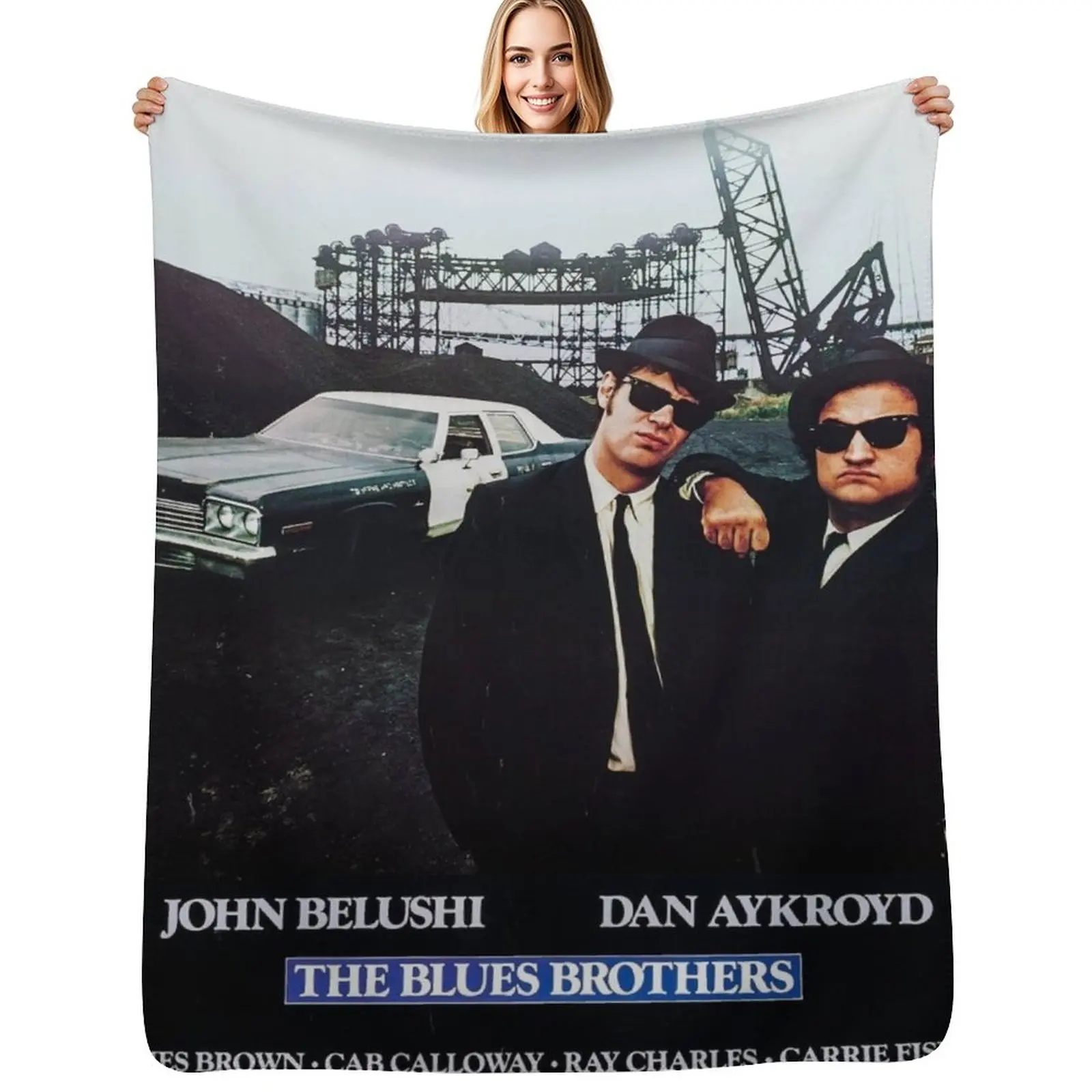 The Blues Brothers Movie Poster Throw Blanket Warm Comfortable Blanket for Office Napping
The Blues Brothers Movie Poster Throw Blanket Warm Comfortable Blanket for Office Napping