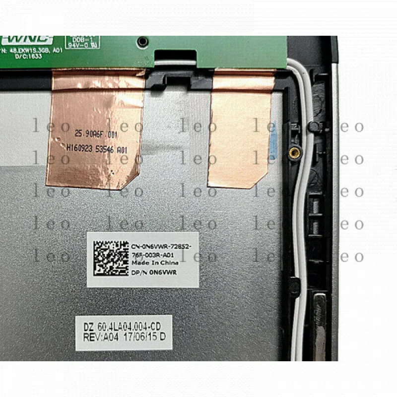 UI New DELL Latitude 13 3380 LCD Rear Top Lid Back Cover 0N6VWR
UI New DELL Latitude 13 3380 LCD Rear Top Lid Back Cover 0N6VWR