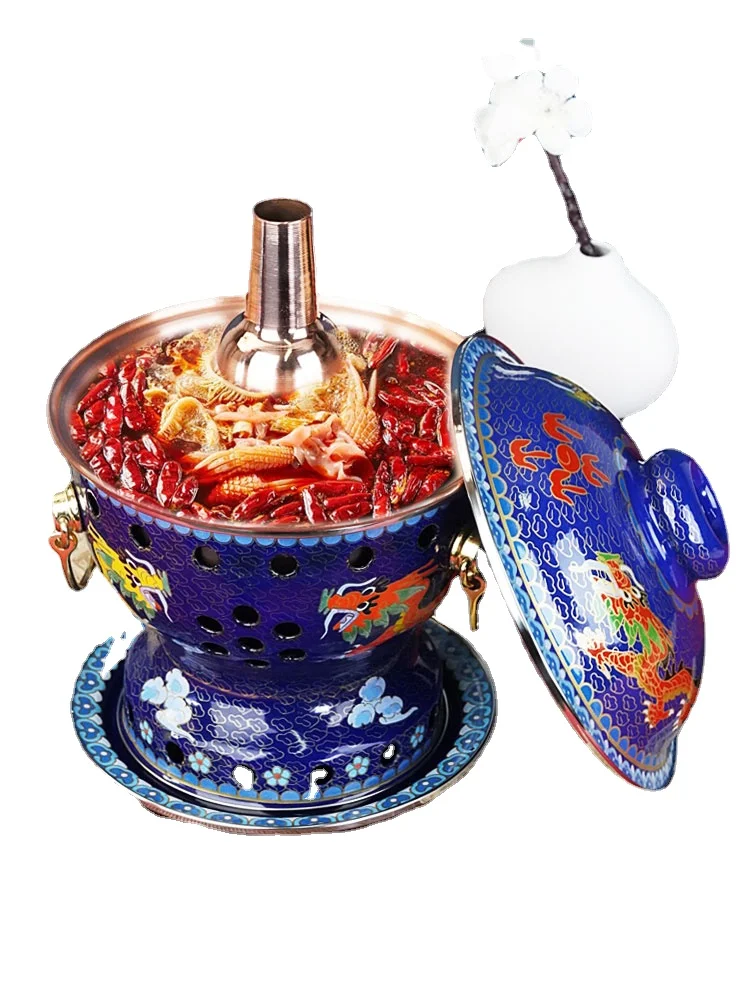 Single person small hot enamel pure copper hot thickened one person onealcohol stove separate meal pot household
Single person small hot enamel pure copper hot thickened one person onealcohol stove separate meal pot household
