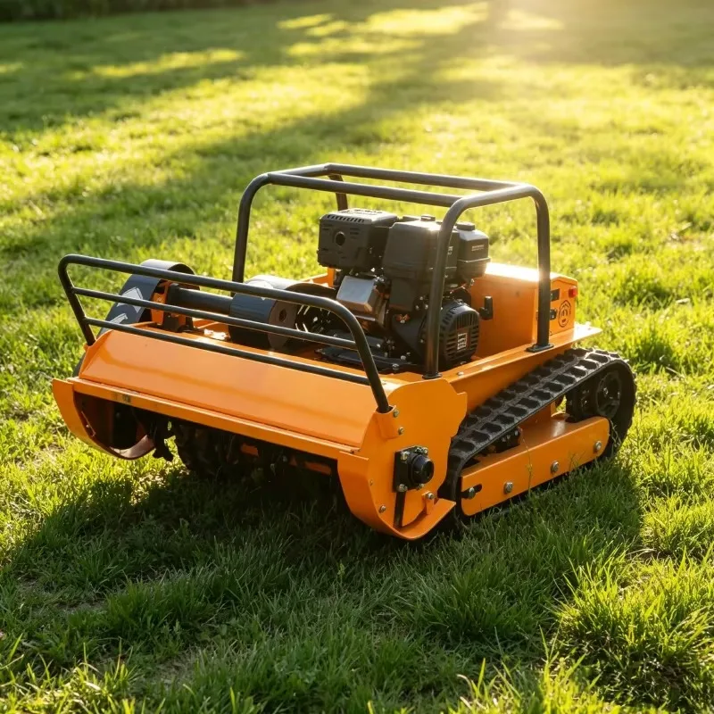 Customized tracked remote-controlled lawn mower, orchard, peach orchard weeding, -skid tracked lawn mower
Customized tracked remote-controlled lawn mower, orchard, peach orchard weeding, -skid tracked lawn mower