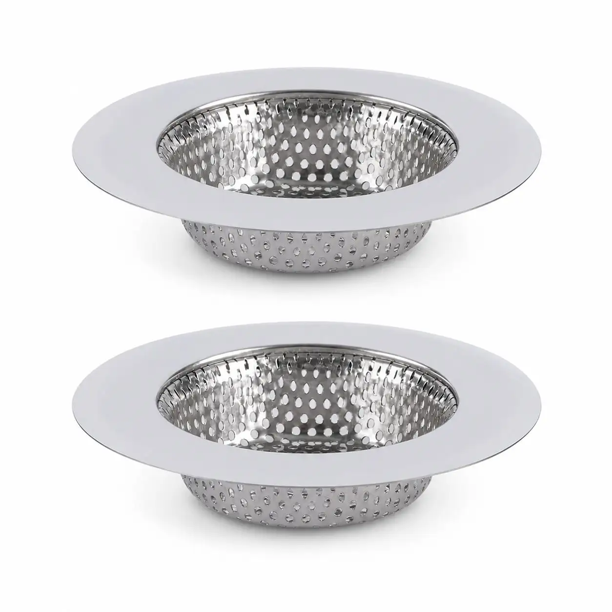 2PCS Kitchen Sink Strainer Stainless Steel, Large Rim 4.5 Inch Drain Filter Basket For Sink, Anti Clog Mesh Strainer For Kitchen Drain, Kitchen Accessories Kitchen Essentials Home Essentials Household Items
2PCS Kitchen Sink Strainer Stainless Steel, Large Rim 4.5 Inch Drain Filter Basket For Sink, Anti Clog Mesh Strainer For Kitchen Drain, Kitchen Accessories Kitchen Essentials Home Essentials Household Items