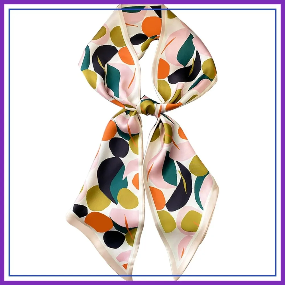 Silky Satin Hair Scarf for Women Fashion Headscarf Wrap Breathable Lightweight Neck Scarf Handbag Accessory
Silky Satin Hair Scarf for Women Fashion Headscarf Wrap Breathable Lightweight Neck Scarf Handbag Accessory
