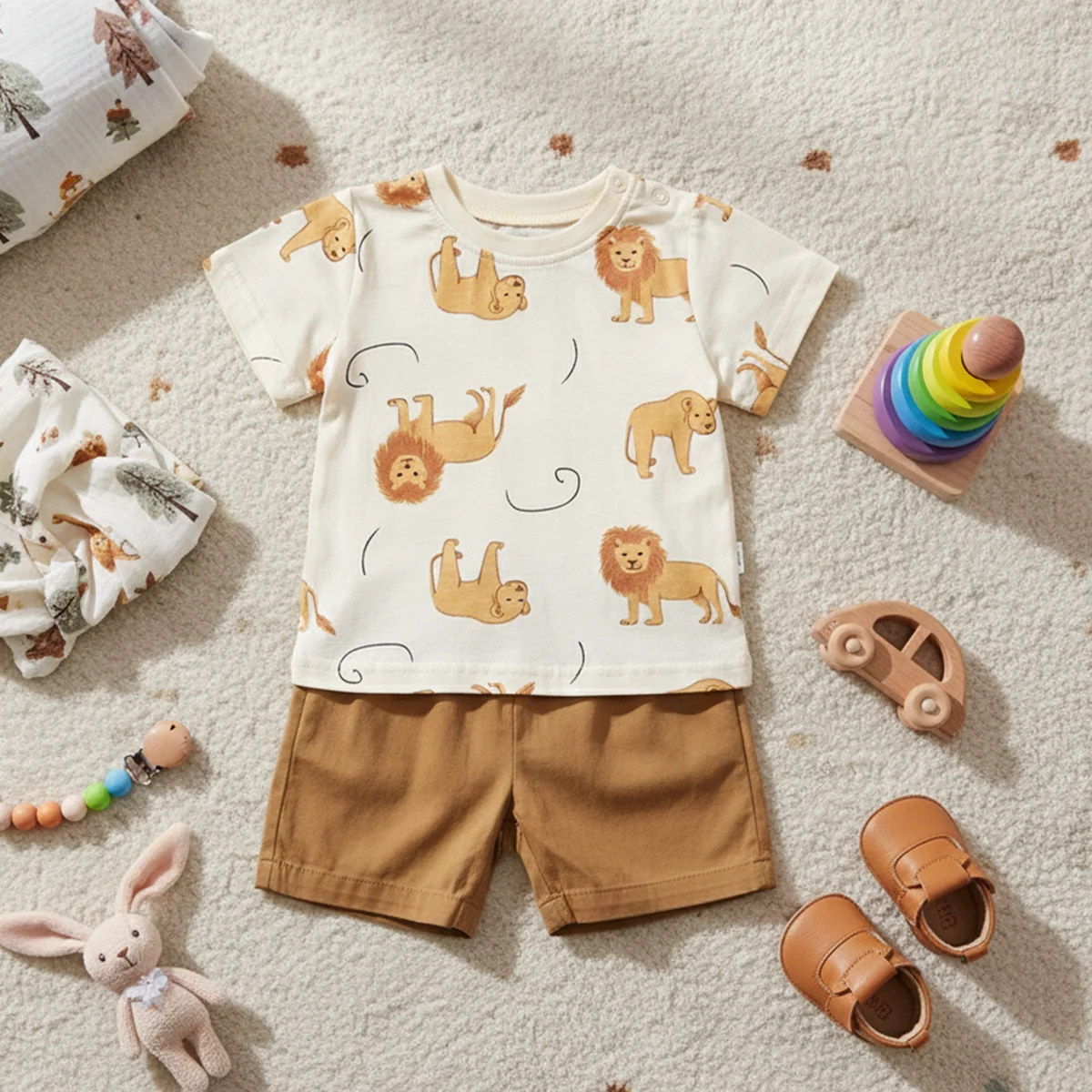 Sanlutoz Summer Baby Boys T-Shirt And Shorts 2pcs Fashion Cute Animal Clothing Sets
Sanlutoz Summer Baby Boys T-Shirt And Shorts 2pcs Fashion Cute Animal Clothing Sets