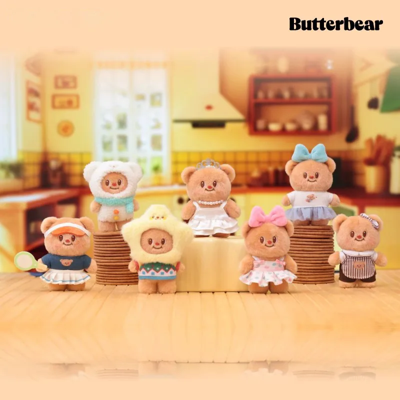 Butter Bear Versatile Wardrobe Series Blind Box Action Figures Mystery Box Cute Doll Children Trendy Toy Keyring Birthday Gifts
Butter Bear Versatile Wardrobe Series Blind Box Action Figures Mystery Box Cute Doll Children Trendy Toy Keyring Birthday Gifts