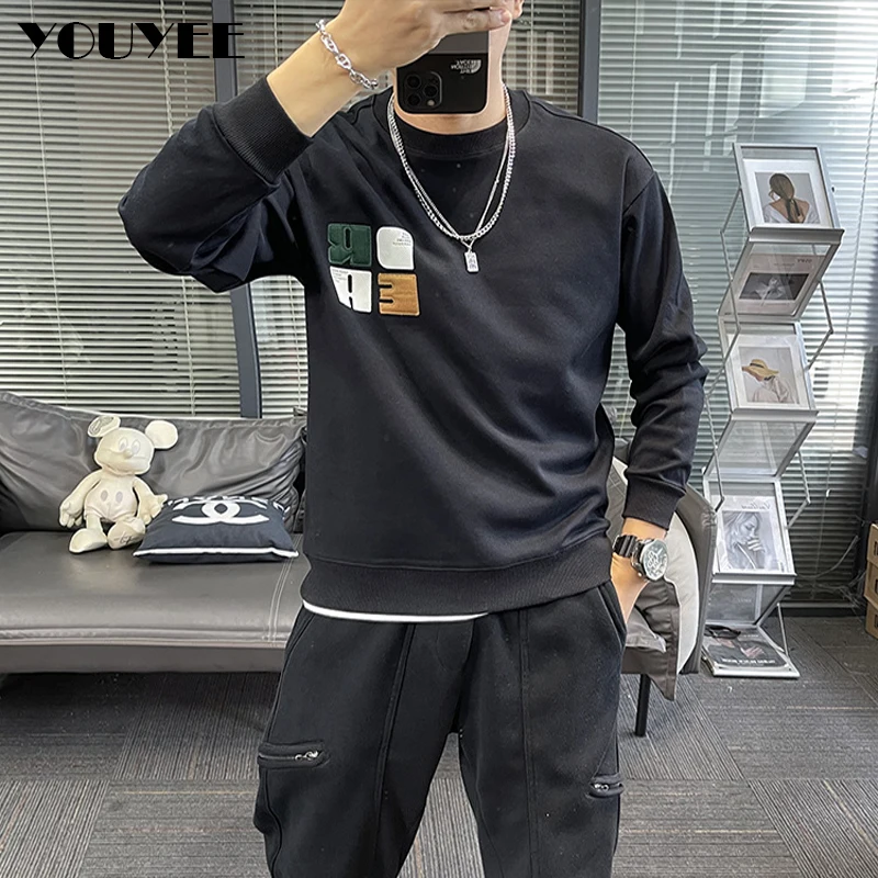 New Sweater Men's Round Neck Letter Printing Pullover Top Autumn Winter Male Trendy Long Sleeve Underlay Shirt Pullover Clothing
New Sweater Men's Round Neck Letter Printing Pullover Top Autumn Winter Male Trendy Long Sleeve Underlay Shirt Pullover Clothing