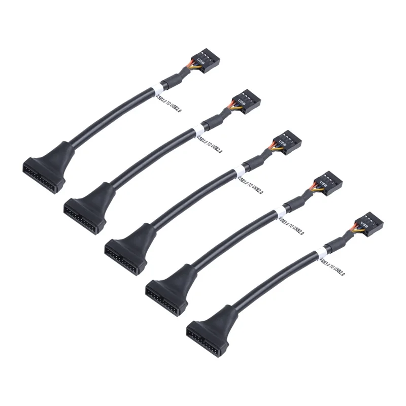 B27B 5 Pcs 15Cm USB 3.0 20 Pin Header Male To USB 2.0 9 Pin Female Adapter Cable
B27B 5 Pcs 15Cm USB 3.0 20 Pin Header Male To USB 2.0 9 Pin Female Adapter Cable