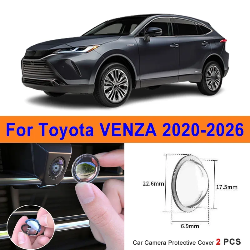 360 Reverse Image Car Camera Cover Anti-Scratch PC Lens Protector Stickers For Toyota VENZA 2020-2026 2Pcs
360 Reverse Image Car Camera Cover Anti-Scratch PC Lens Protector Stickers For Toyota VENZA 2020-2026 2Pcs