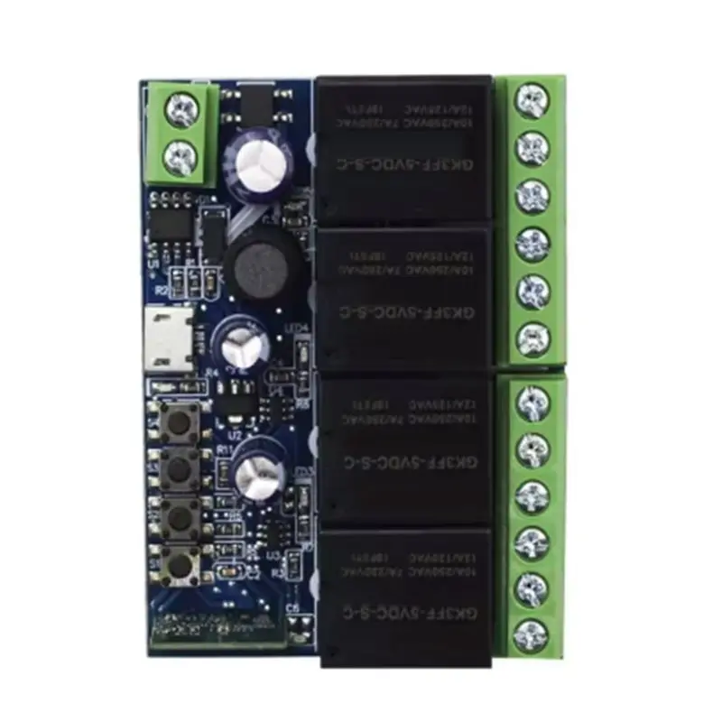 Inching Relay Ewelink Wifi Smart Motor Switch Module DC 12V 24V 32V Remote Control 4 Channel Alexa Google Home Alice
Inching Relay Ewelink Wifi Smart Motor Switch Module DC 12V 24V 32V Remote Control 4 Channel Alexa Google Home Alice