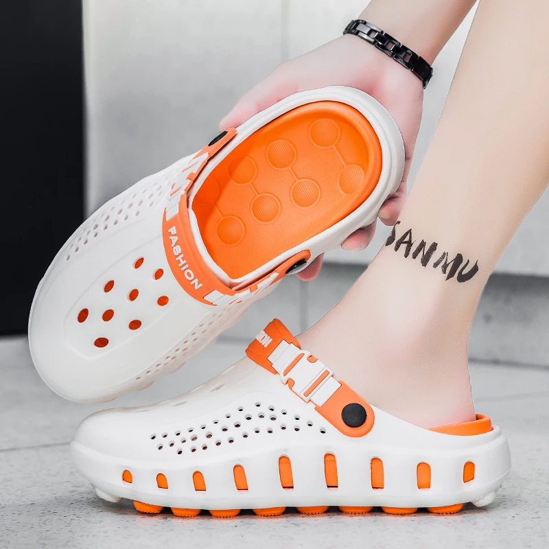 Mens Daily Home Slippers Elastic Soft Upper Shock Absorb Insole Anti Abrasion Indoor Bedroom Outdoor Beach Footwear Shoe
Mens Daily Home Slippers Elastic Soft Upper Shock Absorb Insole Anti Abrasion Indoor Bedroom Outdoor Beach Footwear Shoe