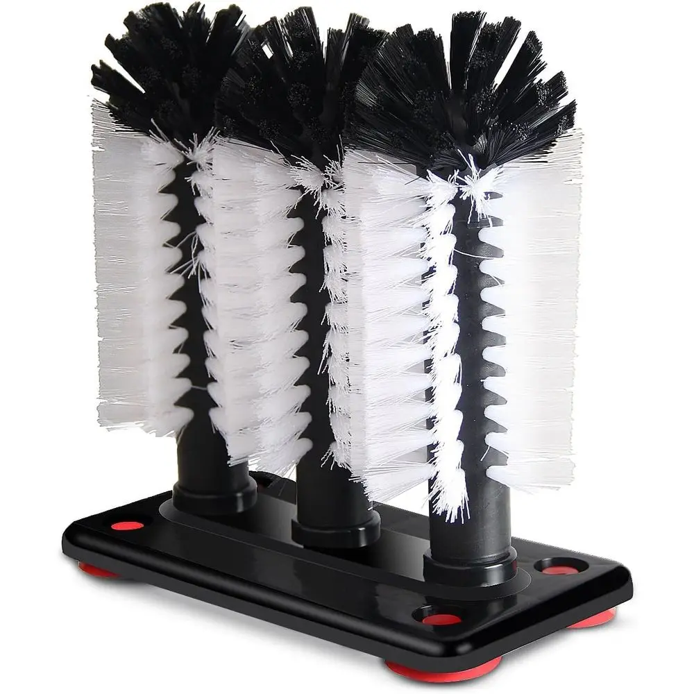 Triple-Brush Glass Cleaner Set
Triple-Brush Glass Cleaner Set