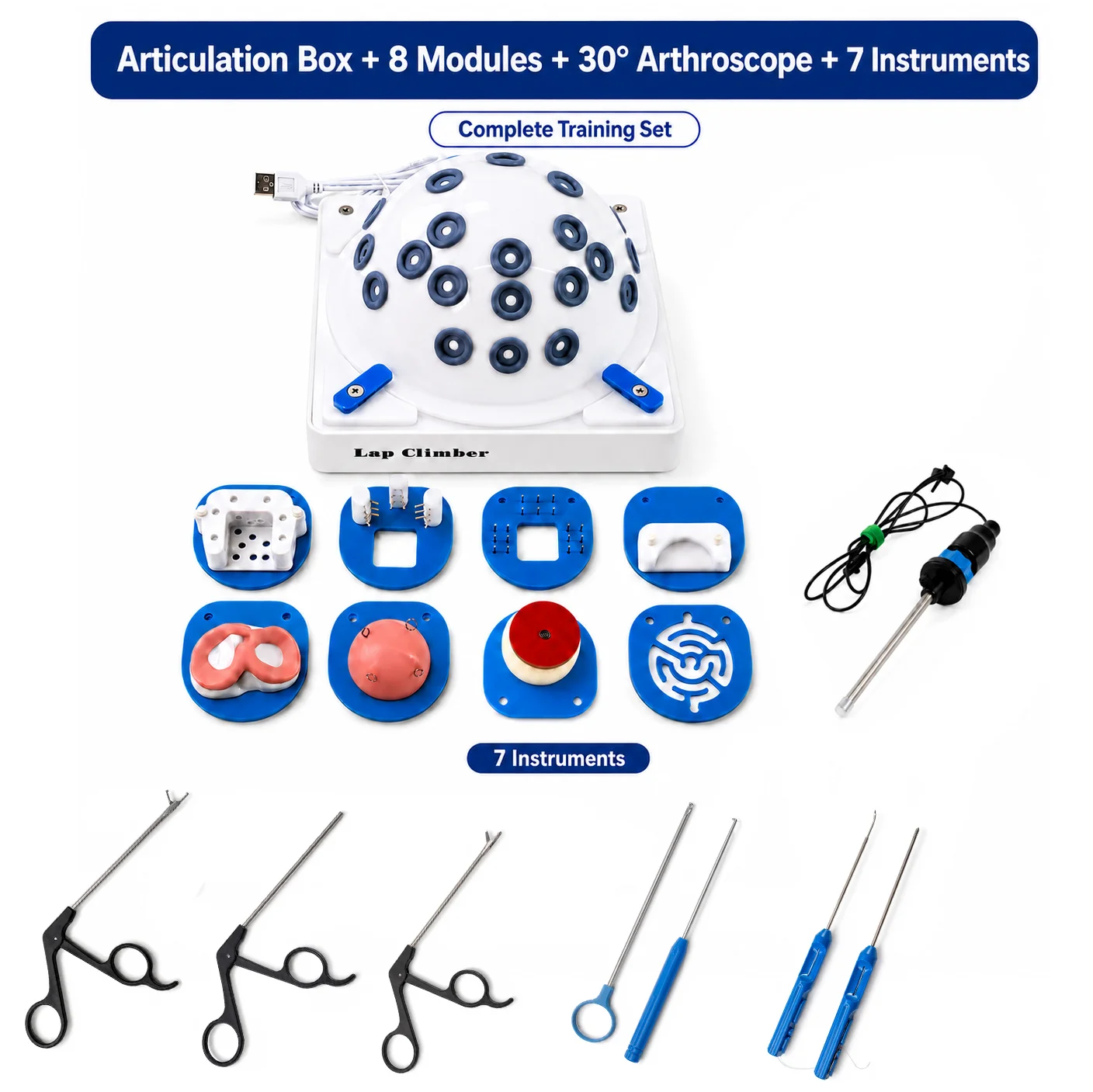 30 Degree Arthroscopic Simulation Trainer Arthroscope Simulation Surgery Training Box
30 Degree Arthroscopic Simulation Trainer Arthroscope Simulation Surgery Training Box