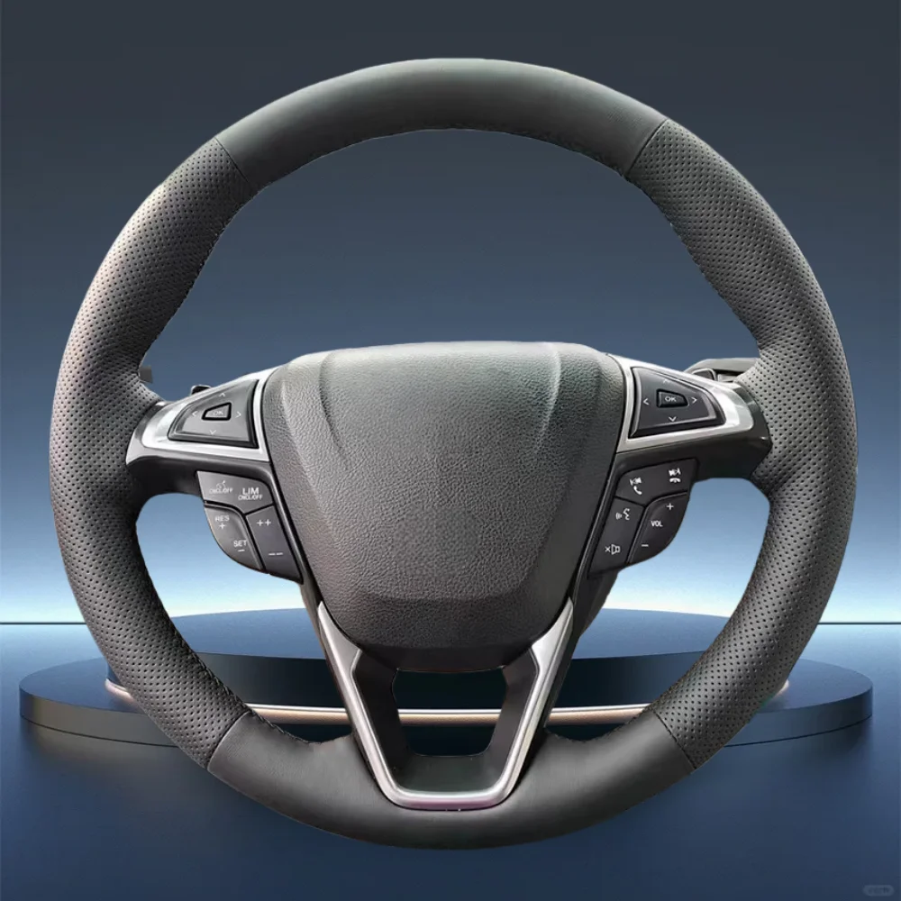 Car Interior Hand-Stitched Non-slip Microfiber Leather 2013 -2019 EDGE 2015- 2018 Steering Wheel Cover For Ford Mondeo Fusio
Car Interior Hand-Stitched Non-slip Microfiber Leather 2013 -2019 EDGE 2015- 2018 Steering Wheel Cover For Ford Mondeo Fusio