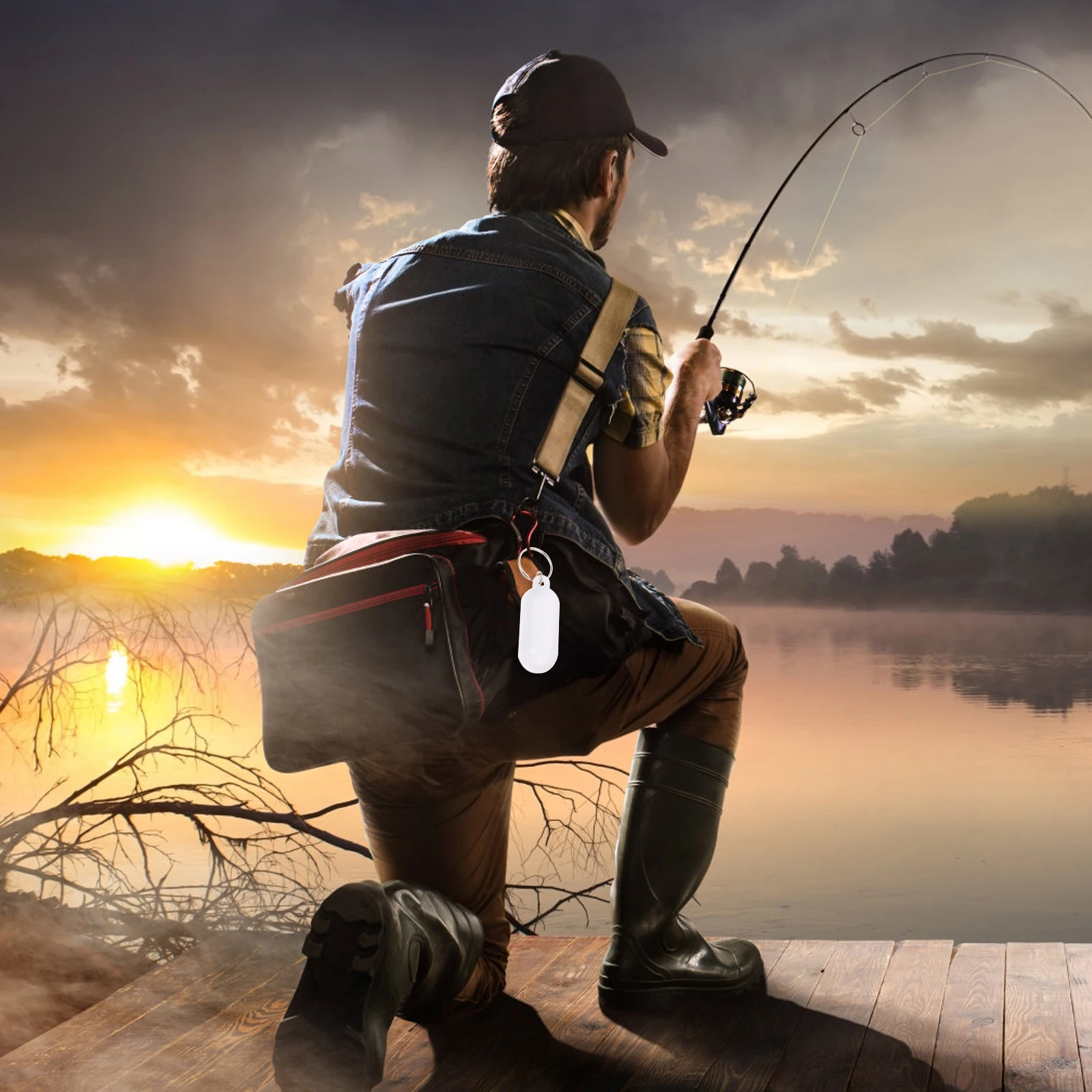 6pcs Floating Keychain Anti Sinking Waterproof Kayak Fishing Pendant Alloy ABS Keys Charm Outdoor Water
6pcs Floating Keychain Anti Sinking Waterproof Kayak Fishing Pendant Alloy ABS Keys Charm Outdoor Water