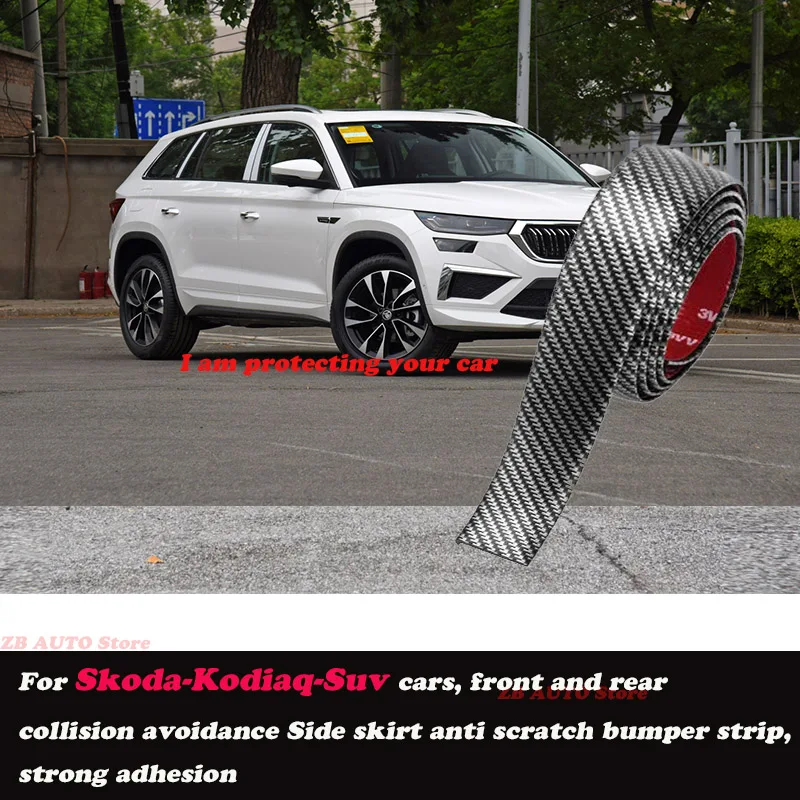 Strong adhesive bumper strip, front and rear lip side skirts, collision and scratch resistant suitable For Skoda Kodiaq Suv
Strong adhesive bumper strip, front and rear lip side skirts, collision and scratch resistant suitable For Skoda Kodiaq Suv