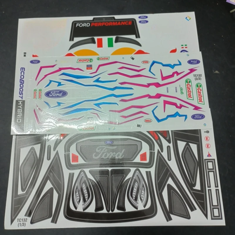 M Sport Decal Sheet for Scale 1:10 Ford Rally car Clear body shell RC Option part
M Sport Decal Sheet for Scale 1:10 Ford Rally car Clear body shell RC Option part
