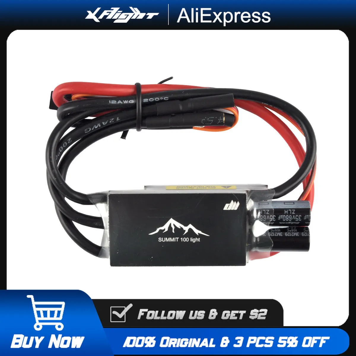 1 шт. Dualsky SUMMIT 100 бесщеточный регулятор скорости ESC для модели радиоуправляемого самолета
1 шт. Dualsky SUMMIT 100 бесщеточный регулятор скорости ESC для модели радиоуправляемого самолета