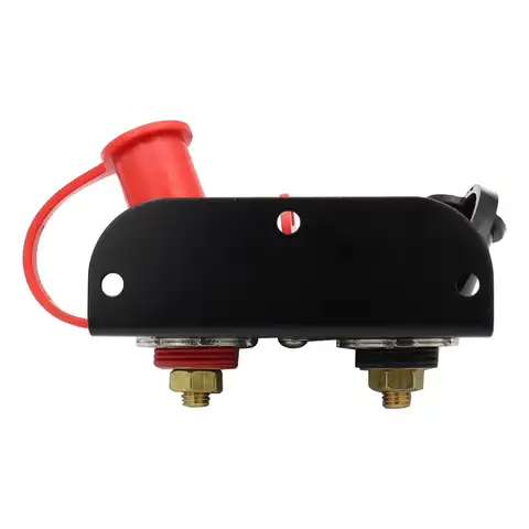 Remote Battery Terminal Connector Brass Zinc Heavy Duty Battery Pole for Auto Truck Tractor Boat Vehicle Charging
