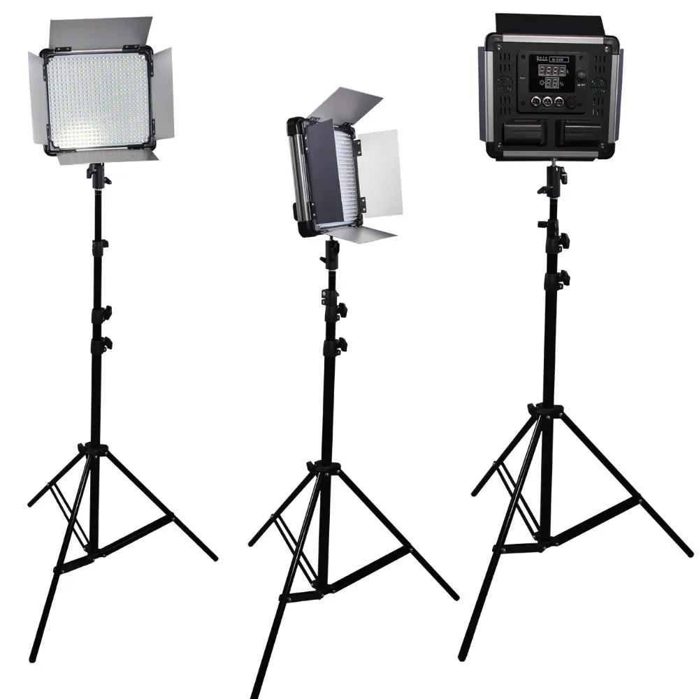 3 Pcs Dison Remote Control LED Lamp Camera Continue Lighting D-528 40W 1500 Lumen Studio Photography Led Video Light
3 Pcs Dison Remote Control LED Lamp Camera Continue Lighting D-528 40W 1500 Lumen Studio Photography Led Video Light