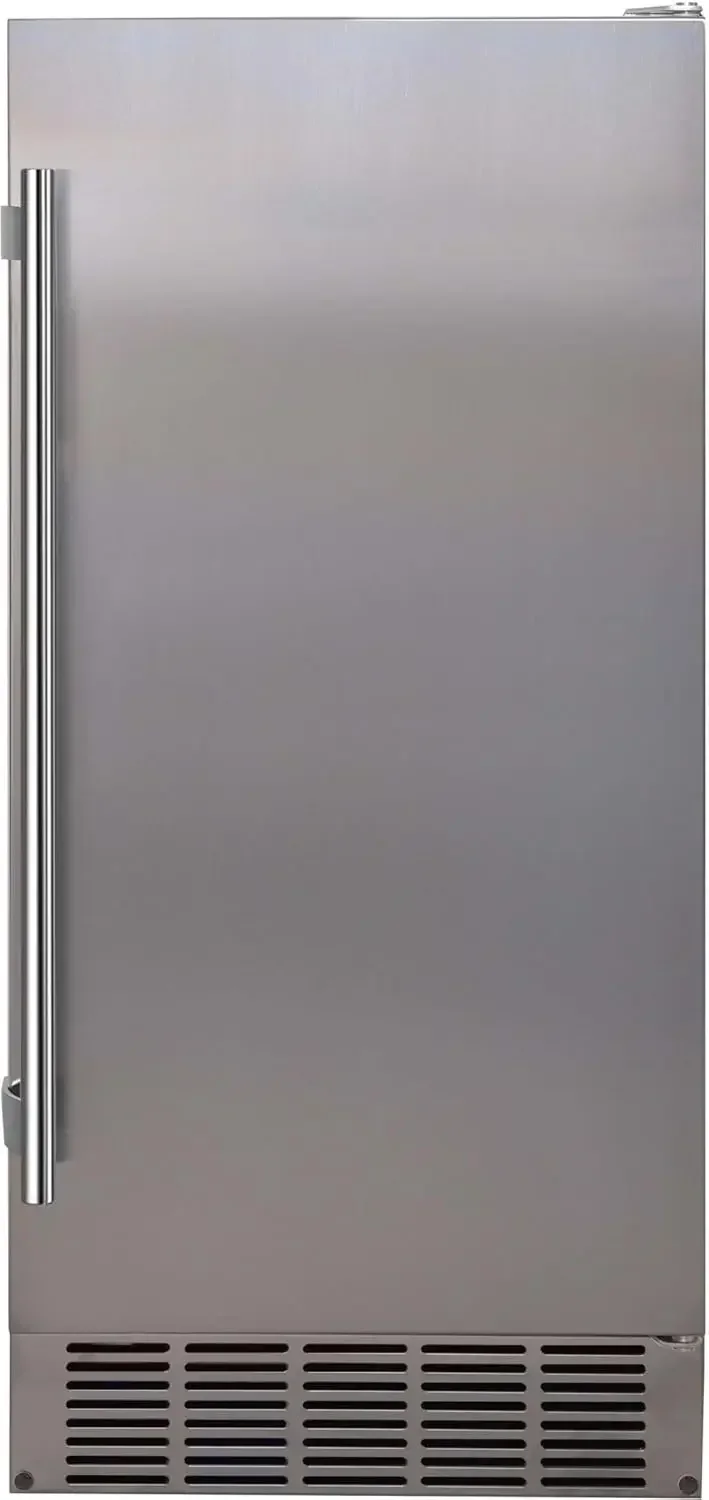 EdgeStar IB250SS 15 Inch Wide 20 Lb. Built-In Ice Maker with 25 Lbs. Daily Ice Production - No Drain Required
EdgeStar IB250SS 15 Inch Wide 20 Lb. Built-In Ice Maker with 25 Lbs. Daily Ice Production - No Drain Required
