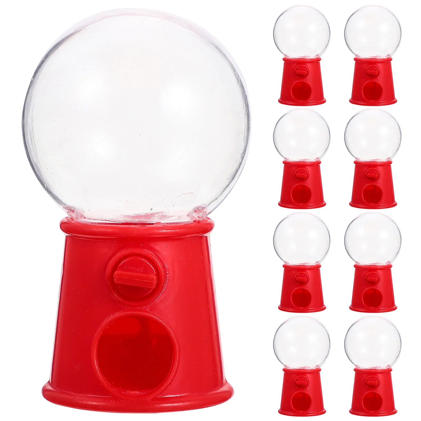 12Pcs Creative Candy Dispenser Gumball Machine Sturdy Plastic Rotate Drop Mechanism Party Favors Birthday Cake Decor
12Pcs Creative Candy Dispenser Gumball Machine Sturdy Plastic Rotate Drop Mechanism Party Favors Birthday Cake Decor