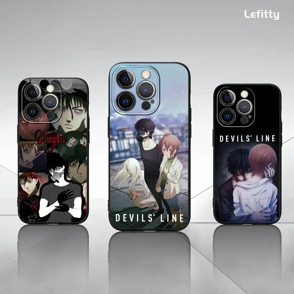Anime D-DEVILS LINE Phone Case For IPhone 16 15 14 13 Pro Max Plus Mini Frosted Soft Shell Funda Shockproof Cases
Anime D-DEVILS LINE Phone Case For IPhone 16 15 14 13 Pro Max Plus Mini Frosted Soft Shell Funda Shockproof Cases