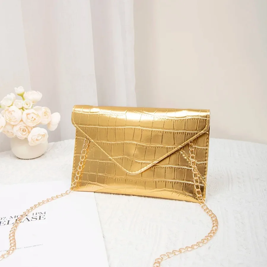 Gold Silver Evening Bag Women Elegant Fashion Banquet Clutch Chain Shoulder Bags Luxury Purse Female Wedding Party Bags Wallet
Gold Silver Evening Bag Women Elegant Fashion Banquet Clutch Chain Shoulder Bags Luxury Purse Female Wedding Party Bags Wallet