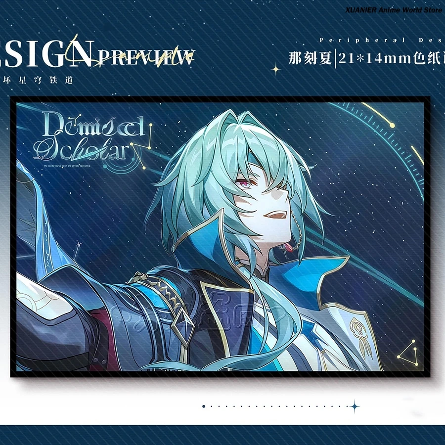Игра Honkai:Star Rail Anaxa Series, значок с двойной вспышкой, косплей, акриловая лазерная цветная бумага, мультяшная подпись, украшение для карт
Игра Honkai:Star Rail Anaxa Series, значок с двойной вспышкой, косплей, акриловая лазерная цветная бумага, мультяшная подпись, украшение для карт