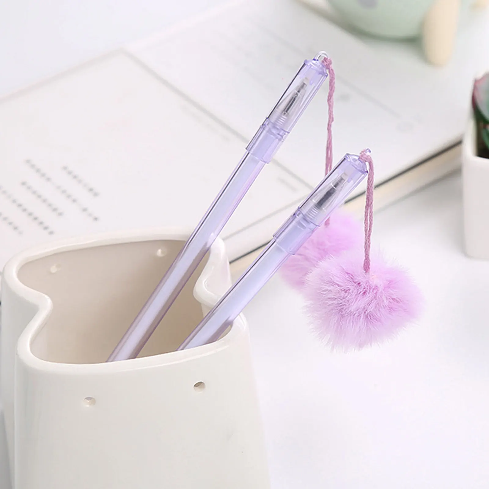 10Pcs Gel Pen Set with Cute Hanging Ball Charm Design Smooth Round Grip Comfortable Writing Pens for Students Teachers
10Pcs Gel Pen Set with Cute Hanging Ball Charm Design Smooth Round Grip Comfortable Writing Pens for Students Teachers