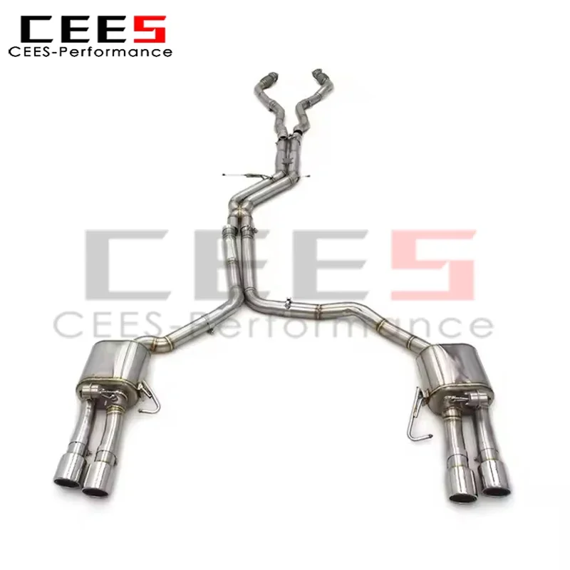 cees Catback Performance Valvetronic Exhaust Pipe for Audi S6 C7 4.0T 2012-2018 Car Stainless Steel Exhaust System Assembly
cees Catback Performance Valvetronic Exhaust Pipe for Audi S6 C7 4.0T 2012-2018 Car Stainless Steel Exhaust System Assembly