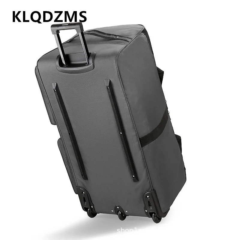 KLQDZMS чемодан на молнии, мужская сумка на колесиках из ткани Оксфорд, большая вместительная уличная дорожная сумка, женский чемодан на колесиках
KLQDZMS чемодан на молнии, мужская сумка на колесиках из ткани Оксфорд, большая вместительная уличная дорожная сумка, женский чемодан на колесиках