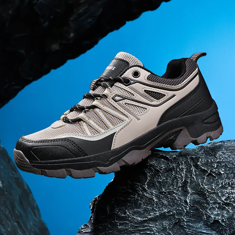 Men's Breathable Hiking Shoes Non-slip Wear Resistant Outdoor Trekking Sneakers Lightweight Climbing Camping Sports Footwear
Men's Breathable Hiking Shoes Non-slip Wear Resistant Outdoor Trekking Sneakers Lightweight Climbing Camping Sports Footwear