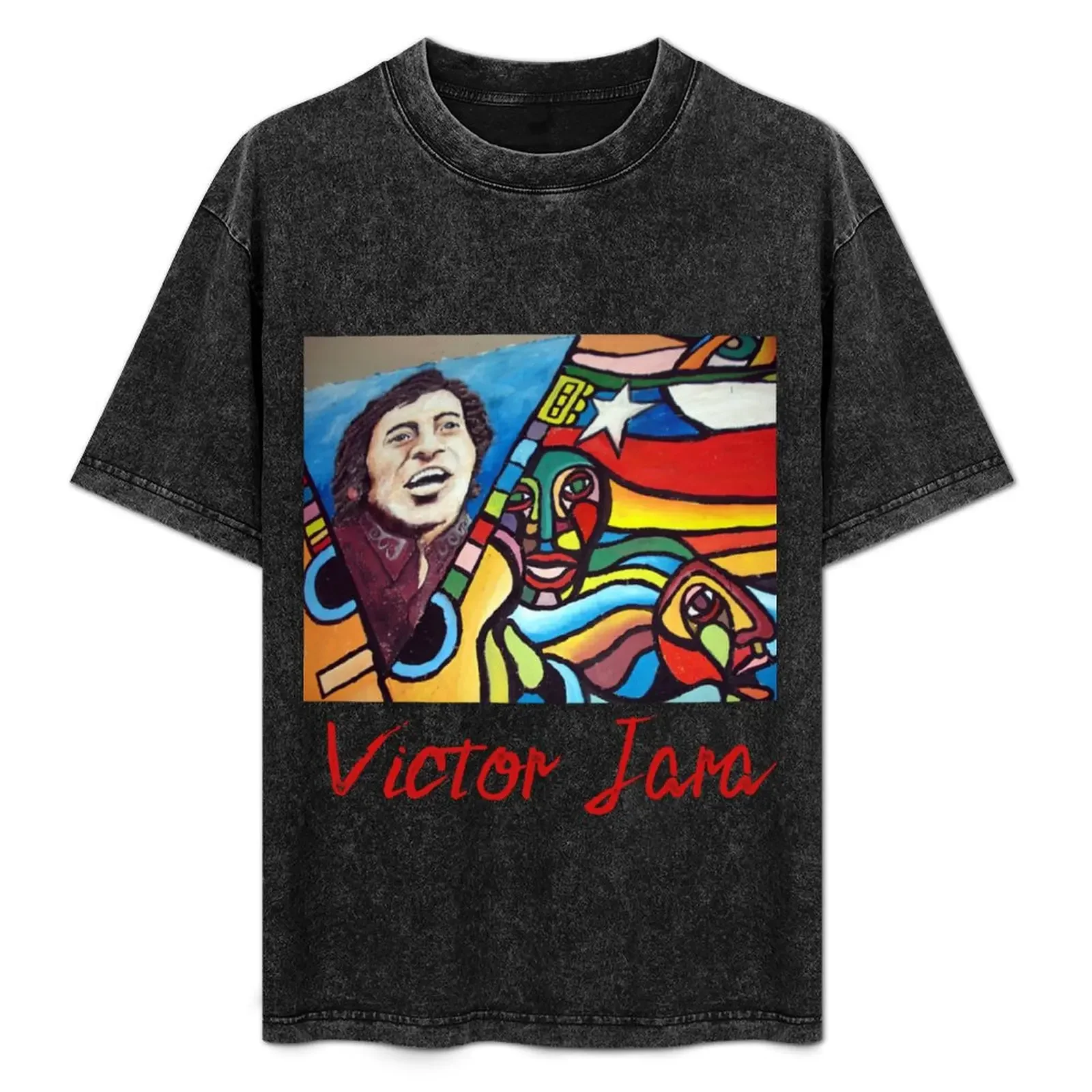 Victor Jara (Chile) Mural T-Shirt oversize t-shirts man plain vintage graphic tee custom t-shirts workout shirts for men
Victor Jara (Chile) Mural T-Shirt oversize t-shirts man plain vintage graphic tee custom t-shirts workout shirts for men