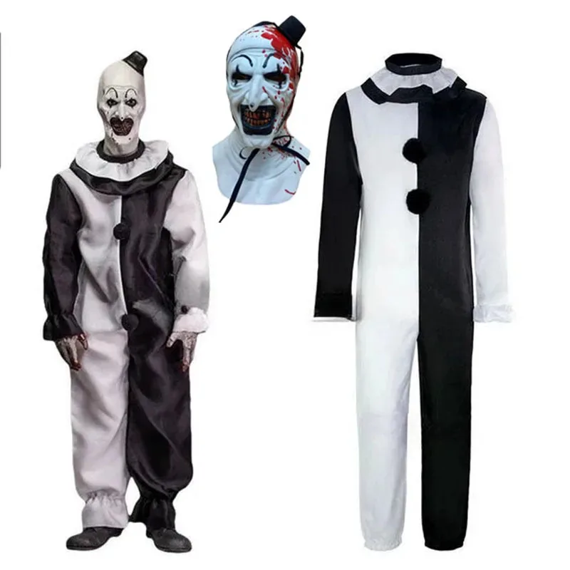 Art The Clown Cosplay Movie Terrifier 2 Art The Clown Cosplay Costume Jumpsuit Halloween Costumes for Men Women
Art The Clown Cosplay Movie Terrifier 2 Art The Clown Cosplay Costume Jumpsuit Halloween Costumes for Men Women