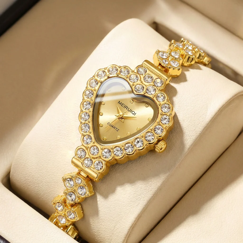 1pcs Women's white dial alloy strap vintage fashion slim bracelet rhinestone details Quartz Watch for business party holiday
1pcs Women's white dial alloy strap vintage fashion slim bracelet rhinestone details Quartz Watch for business party holiday