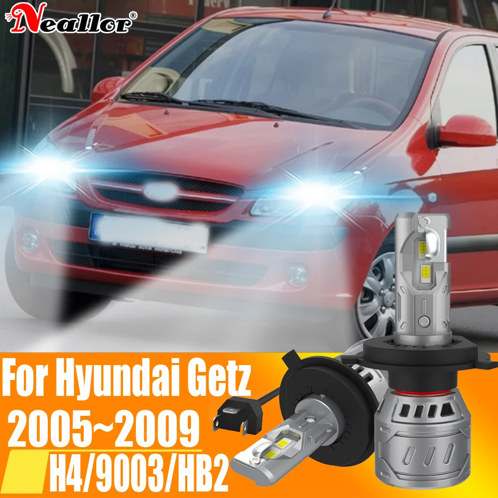 2 шт., Автомобильные светодиодные лампы H4 HB2 9003 12 В 55 Вт для Hyundai Getz 2005 ~ 2009
2 шт., Автомобильные светодиодные лампы H4 HB2 9003 12 В 55 Вт для Hyundai Getz 2005 ~ 2009