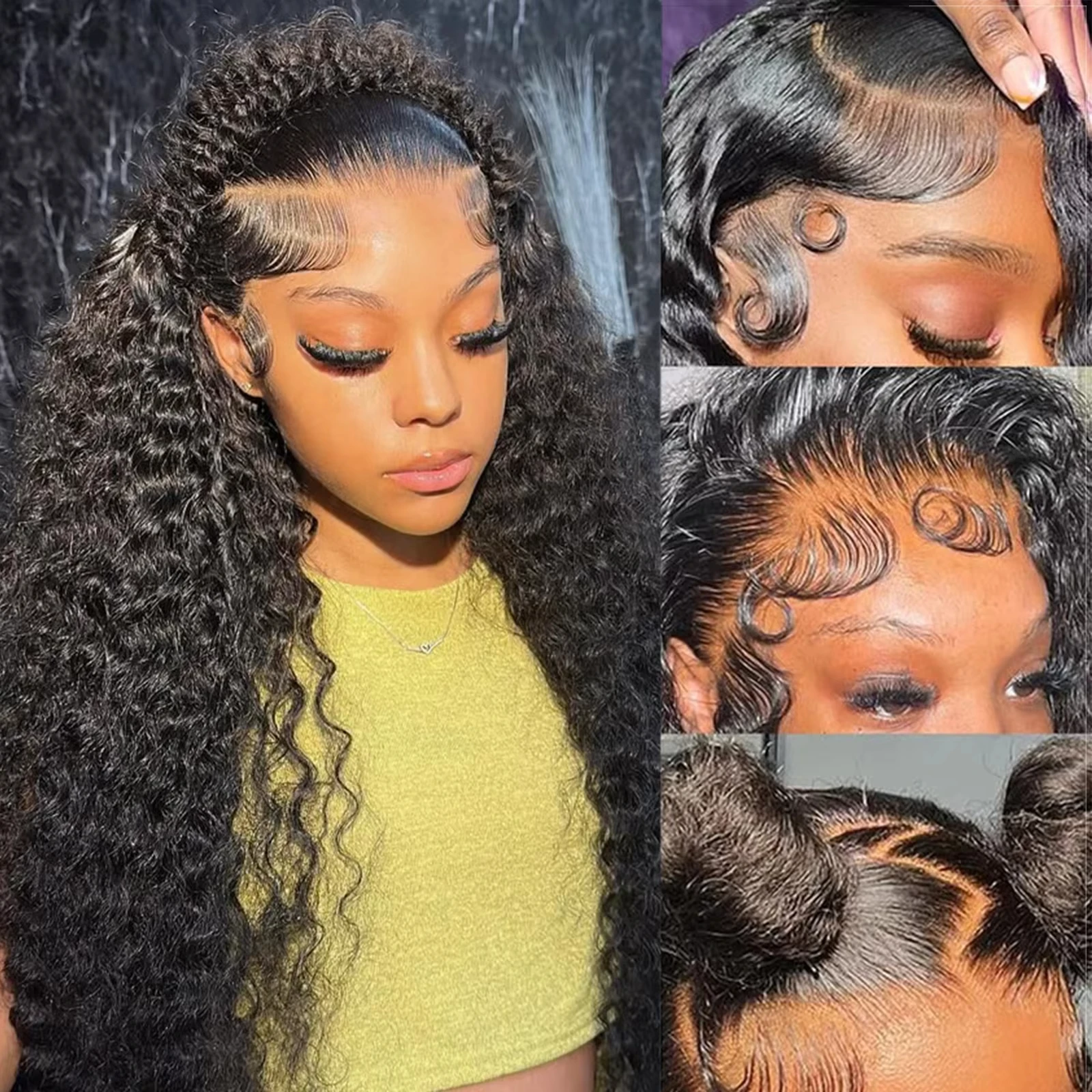 13x4 Curl Human Hair Lace Wigs 20-30Inch Wigs On Clearance Sale 200Density Brazilian Lace Frontal Wigs Human Hair For Women
13x4 Curl Human Hair Lace Wigs 20-30Inch Wigs On Clearance Sale 200Density Brazilian Lace Frontal Wigs Human Hair For Women