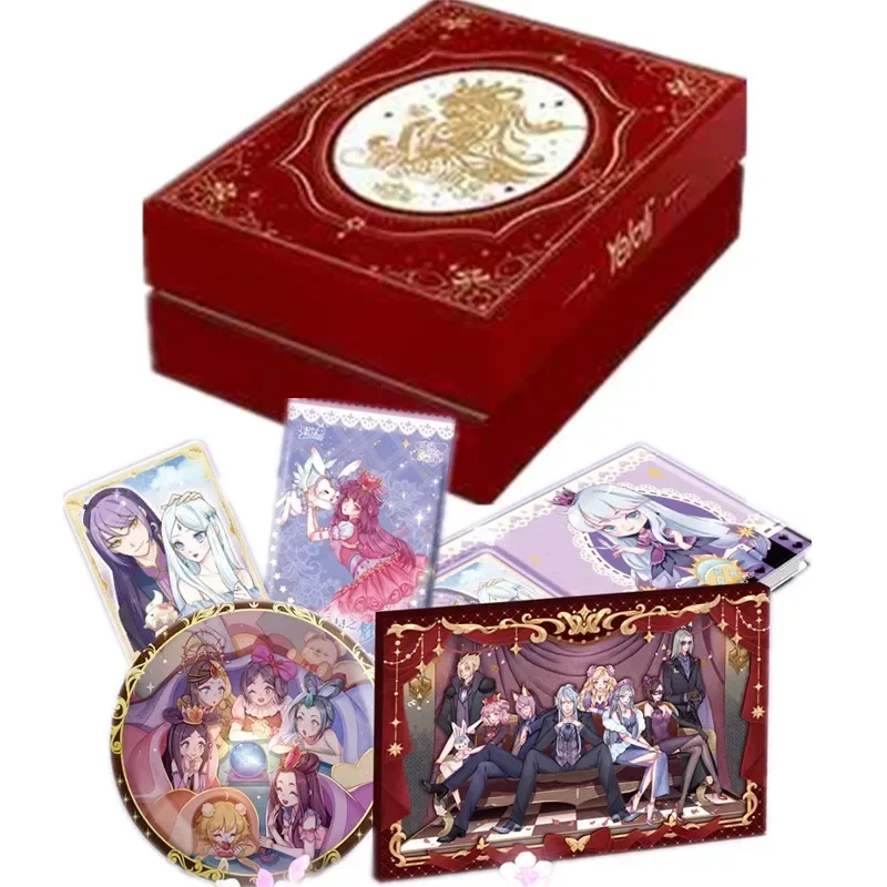 KAYOU Ye Loli Trading Card Original Heart Collection Card Gilded Ceremony Gift Box Special Package Collection Cards Children Toy
KAYOU Ye Loli Trading Card Original Heart Collection Card Gilded Ceremony Gift Box Special Package Collection Cards Children Toy