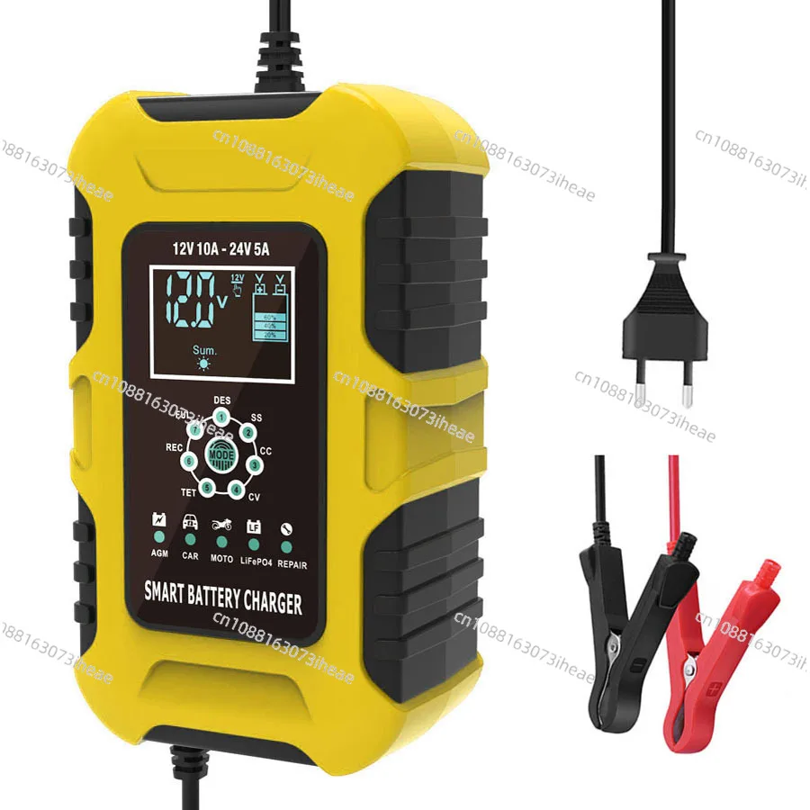 12V10A 24V5A литий-железный гель свинцово-кислотный AGM LiFePo4 мотоцикл автомобильный аккумулятор умное зарядное устройство
12V10A 24V5A литий-железный гель свинцово-кислотный AGM LiFePo4 мотоцикл автомобильный аккумулятор умное зарядное устройство