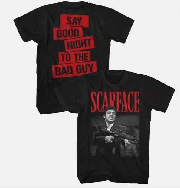 Scarface Dakkadakka Black T-Shirt Officially Licensed Band Tees Summer Short Sleeve T-Shirt Cotton Men's Clothing Wear
Scarface Dakkadakka Black T-Shirt Officially Licensed Band Tees Summer Short Sleeve T-Shirt Cotton Men's Clothing Wear