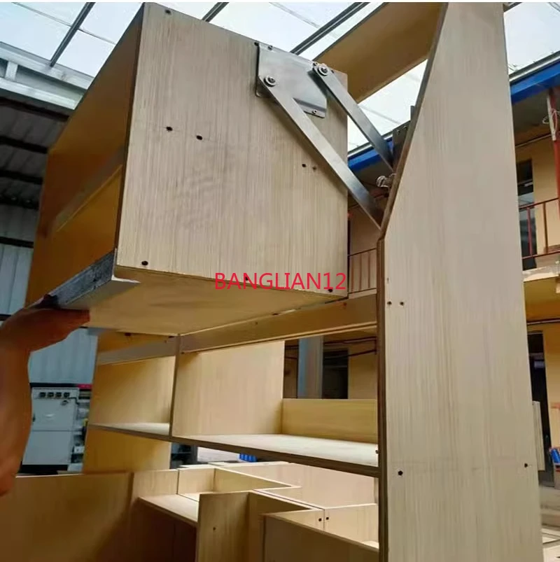 Lifting basket Whole house custom wooden wall cabinet Lift damping buffer
Lifting basket Whole house custom wooden wall cabinet Lift damping buffer