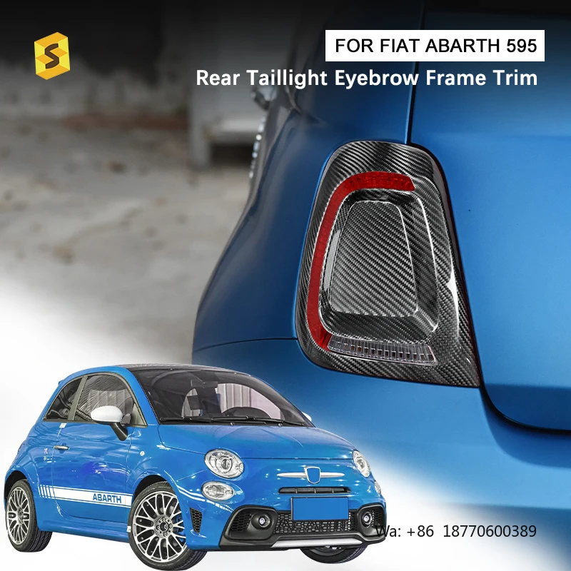 Shasha Carbon Fiber Real TAIL Frame Exterior Accessories Decoration Dry Carbon Fiber for Fiat Abarth 595
Shasha Carbon Fiber Real TAIL Frame Exterior Accessories Decoration Dry Carbon Fiber for Fiat Abarth 595
