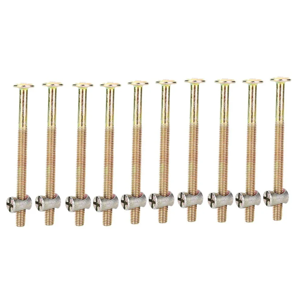 10 Pack M6 x 60mm/80mm/90mm/120mm Furniture Bolts Hex Head Carbon Steel Cross Dowel Set Galvanized/Zinc Plated Barrel Nuts
10 Pack M6 x 60mm/80mm/90mm/120mm Furniture Bolts Hex Head Carbon Steel Cross Dowel Set Galvanized/Zinc Plated Barrel Nuts