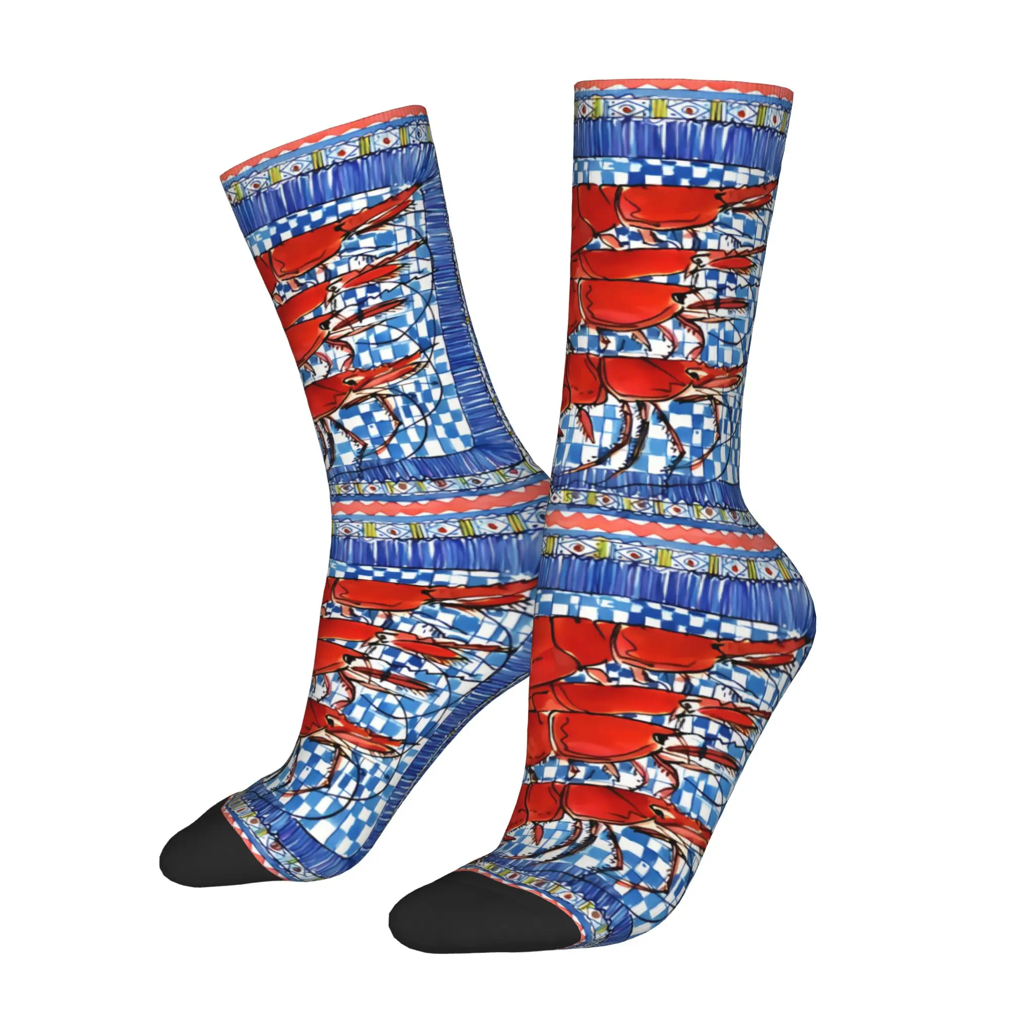 Shrimp Illustration Sock Printed Man Polyester Fashion Popular
Shrimp Illustration Sock Printed Man Polyester Fashion Popular