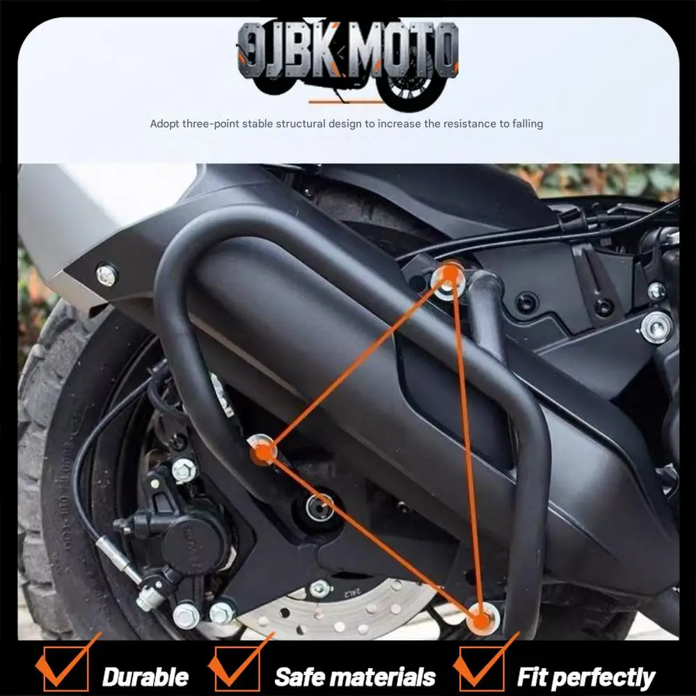 For VOGE SR150S bumper upgrade thickened bumper anti-fall anti-collision bar protection bar modified exhaust bumper accessories
For VOGE SR150S bumper upgrade thickened bumper anti-fall anti-collision bar protection bar modified exhaust bumper accessories