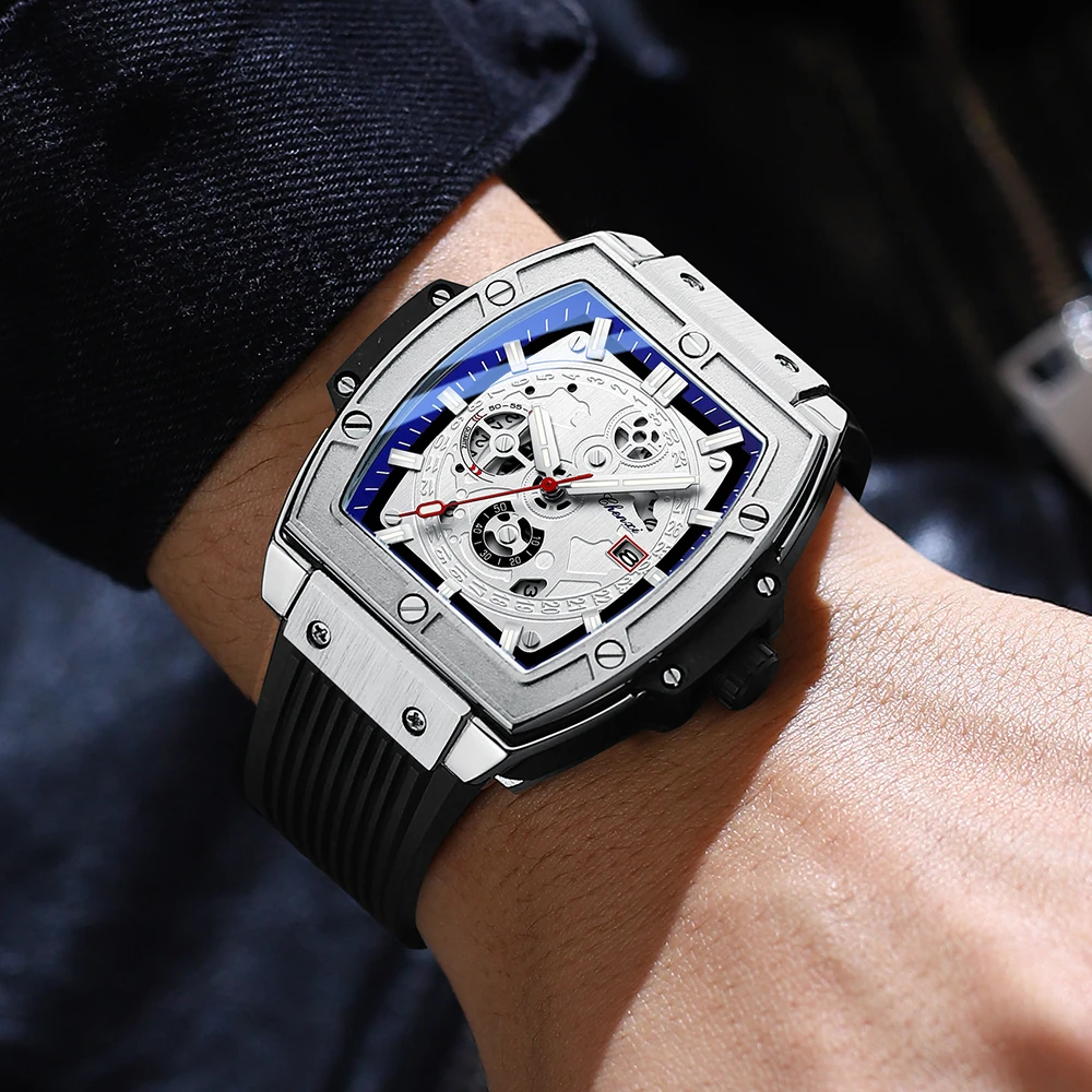 CHENXI Top Brand Popular Men Sports Watch Quartz Luxury Waterproof Silicone Strap WristWatch New Fashion Men's Date Clock
CHENXI Top Brand Popular Men Sports Watch Quartz Luxury Waterproof Silicone Strap WristWatch New Fashion Men's Date Clock