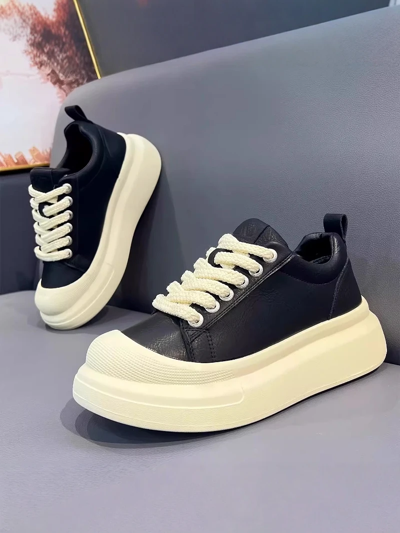Putian Men's Shoes 2026 New Summer Trend Versatile Men's Thick Bottom Heightening Sports Leather Surface Waterproof Black Pan...
Putian Men's Shoes 2026 New Summer Trend Versatile Men's Thick Bottom Heightening Sports Leather Surface Waterproof Black Pan...